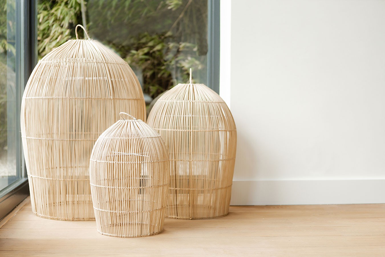 Lampenschirm Isla Rattan natural L
