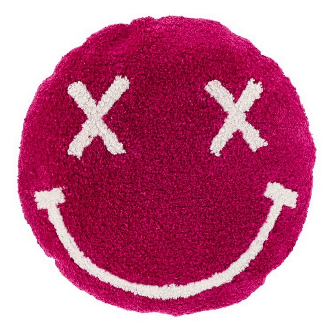Kissen Smile pink D 45 cm