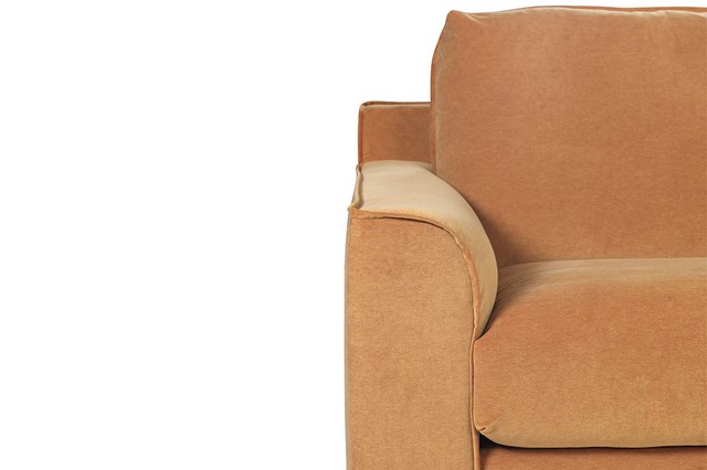 Sofa 4 Sitzer Grant Stoff bronze