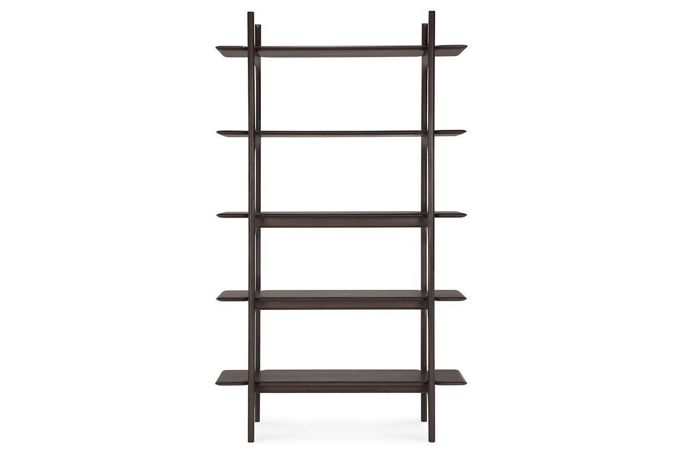 Bücherregal PI Mahagoni H 187 cm