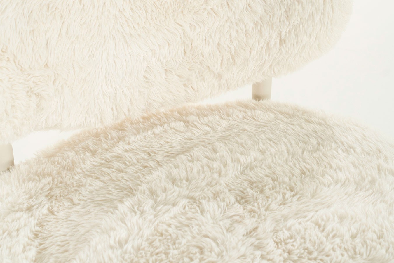 Drehsessel Furby Retro Look weiss