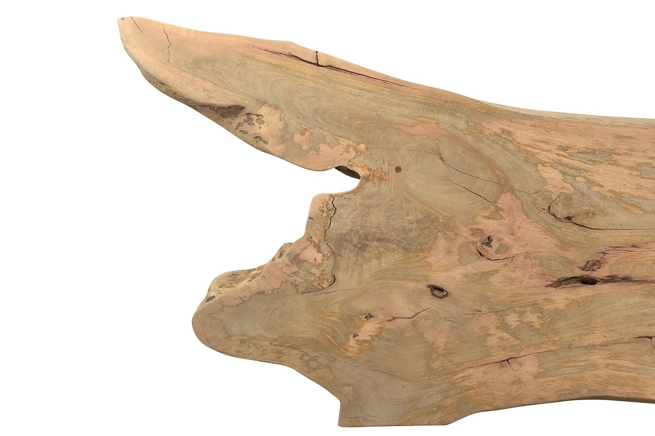 Tischplatte Mangoholz Monolith 230x90 cm