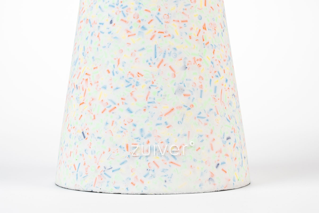 Beistelltisch Vicky recycled H 45 cm weiss