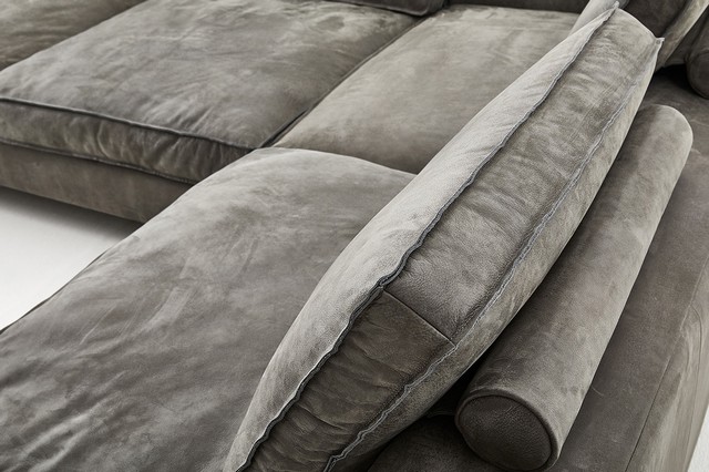 Sofakombination Long Beach Leder