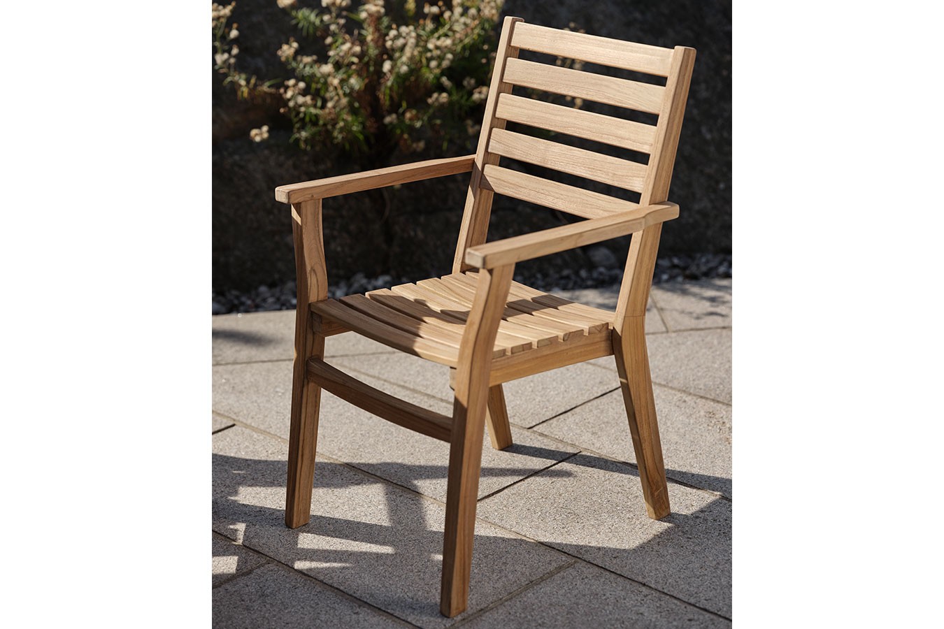 Outdoorstuhl Keros Teak natur