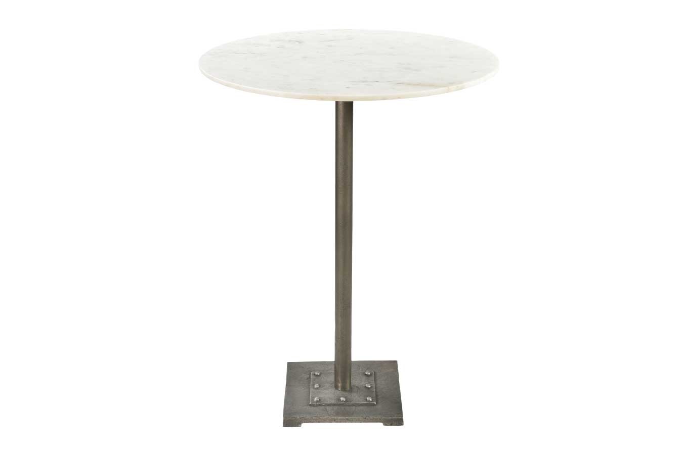Stehtisch Marmor weiss 105