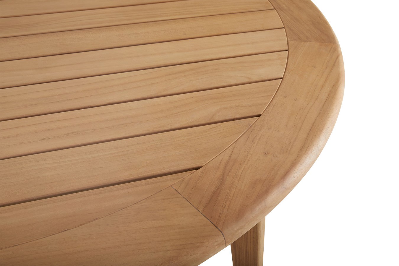 Outdoortisch Lilja Teak natur D 165cm