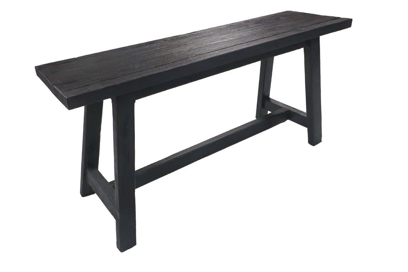 Sitzbank Lawas Teak schwarz 100 cm