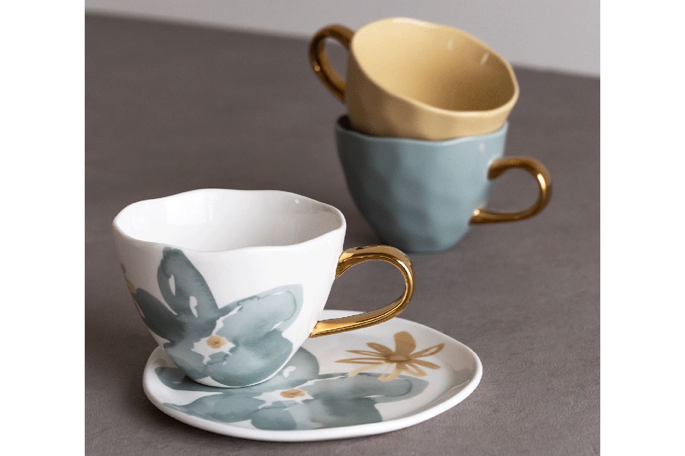 Kaffeetasse Porzellan natur