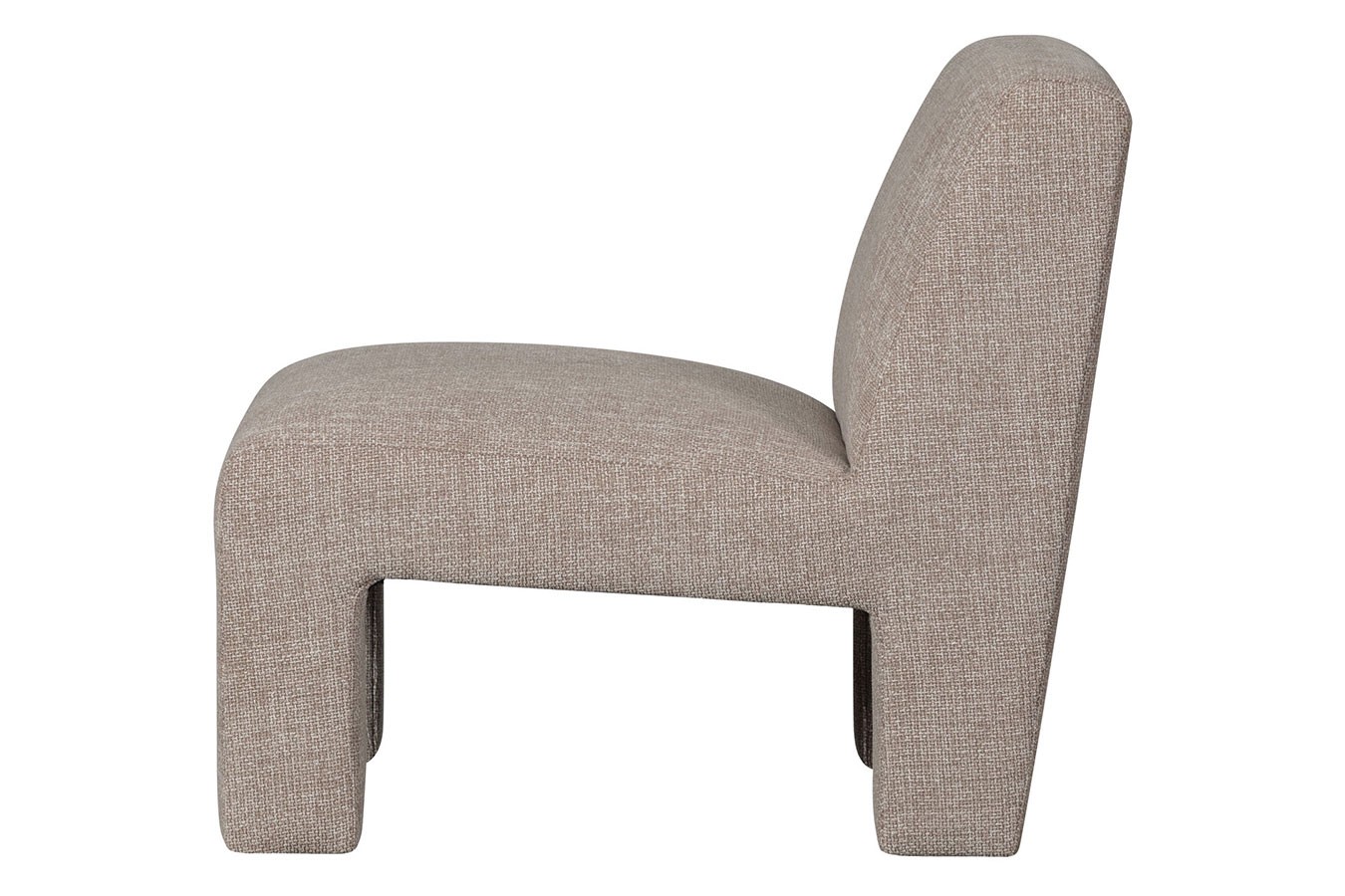 Designersessel Lavida Stoff natur