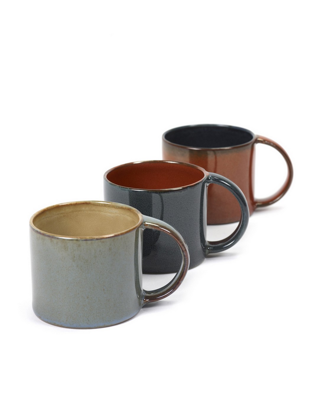 Kaffeetasse Terres de Reves beige hellblau
