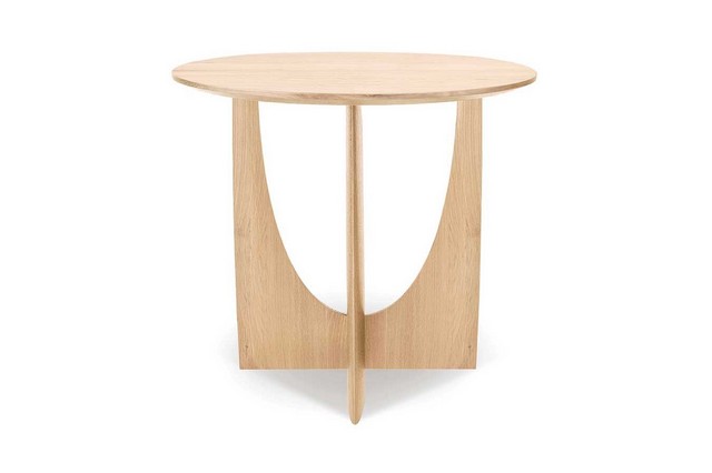 Beistelltisch Geometric Eiche natur