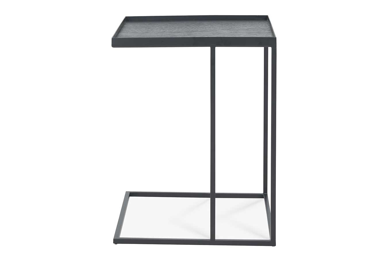 Beistelltisch schwarz 39x39 cm