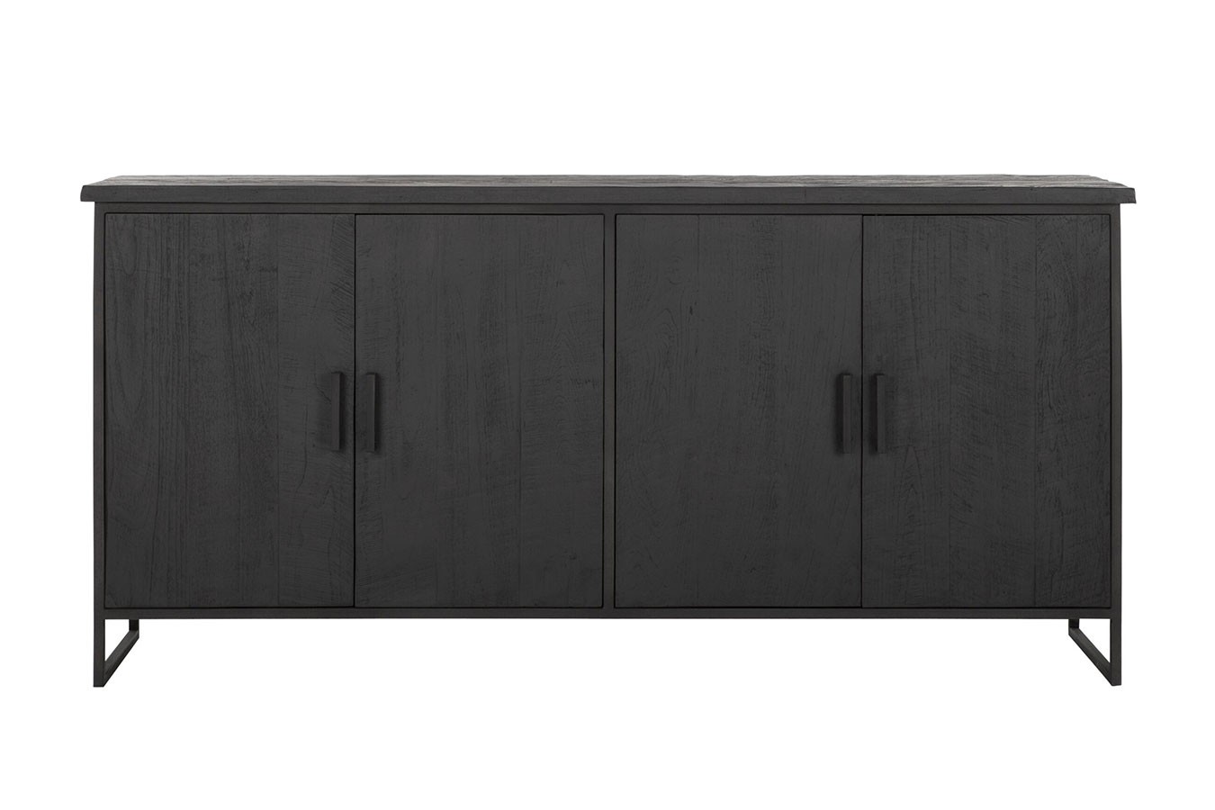 Sideboard Timeless Black Teak schwarz B 190cm