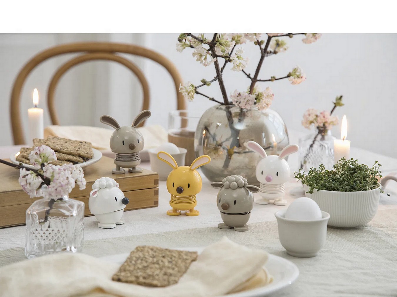 Hoptimist Hase weiss H 9 cm
