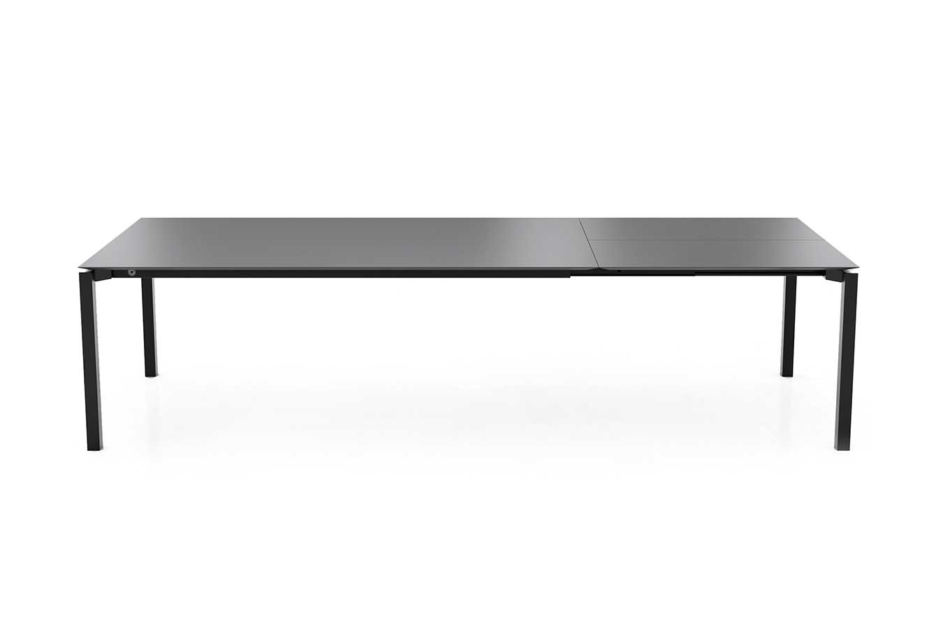 Ausziehtisch Keramik schwarz 200-300cm