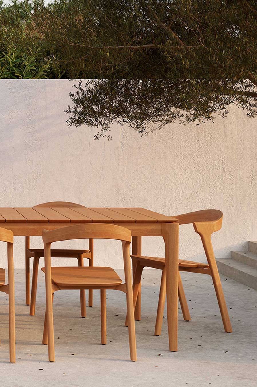 Outdoor Tisch Bok Teakholz 250 cm
