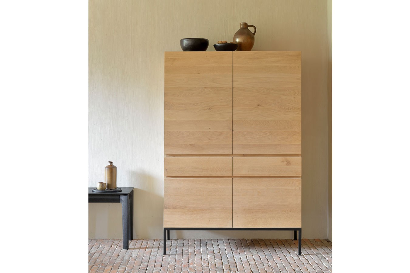 Schrank Ligna Eiche natur H 162 cm