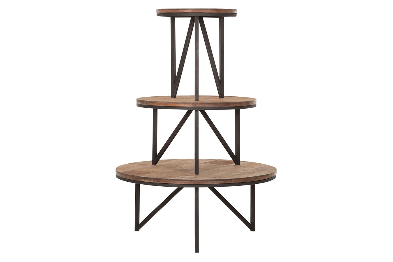 Couchtisch Odeon Teak natur D 80 cm