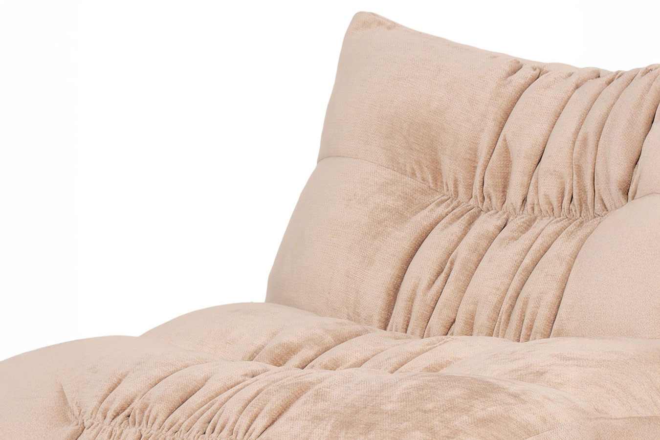 Loungesessel Savigny Chenille creme