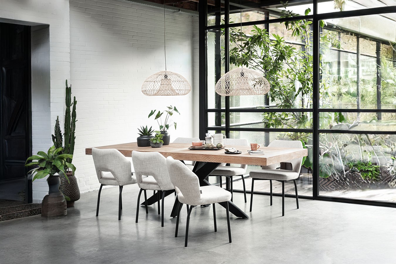 Esstisch Lincoln Teak natur B 260 cm
