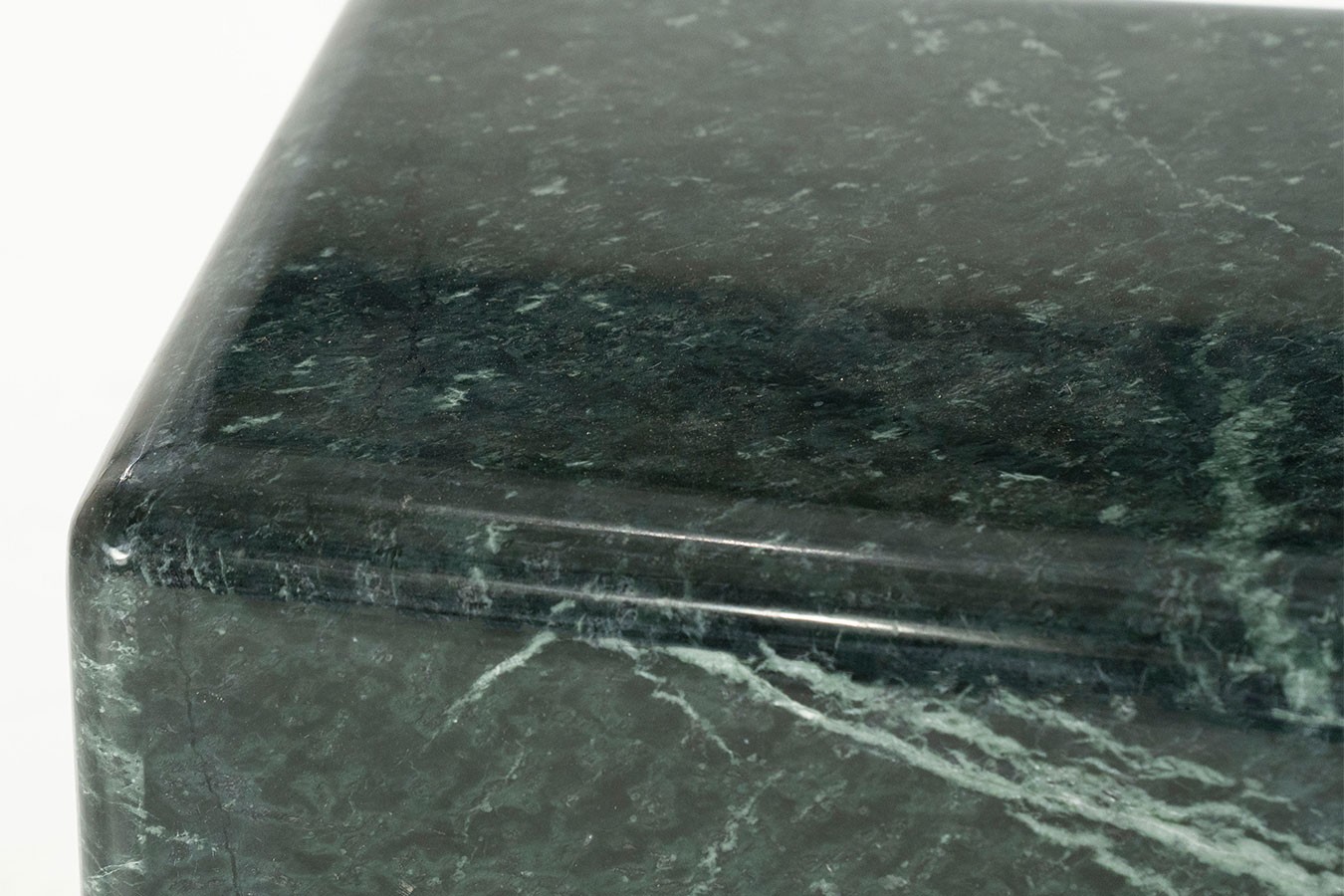 Beisteller Cube Marmor grün