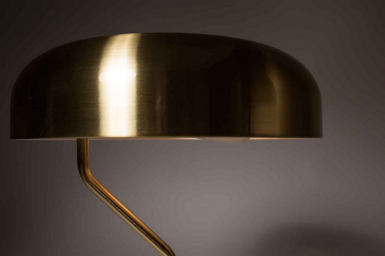 Stehlampe Eclipse Messing