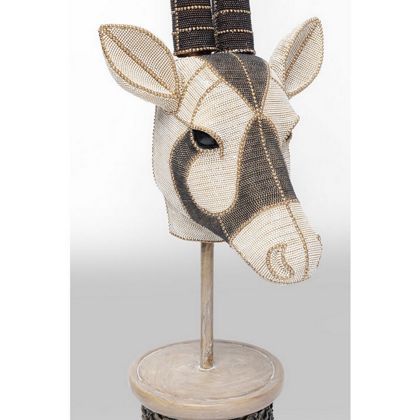 Dekofigur Antilopenkopf H 76 cm
