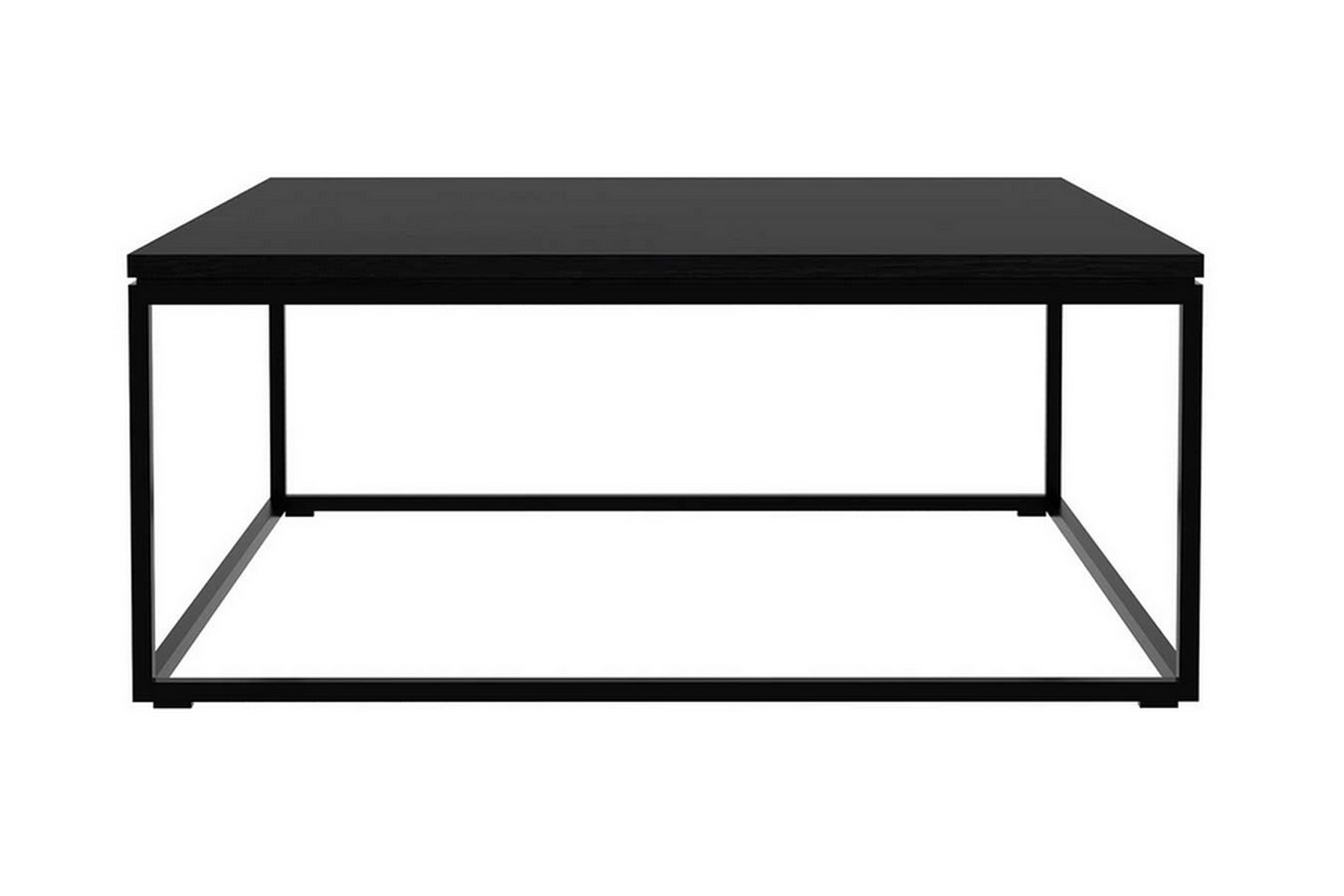 Couchtisch Thin Eiche Metall schwarz B 70 cm