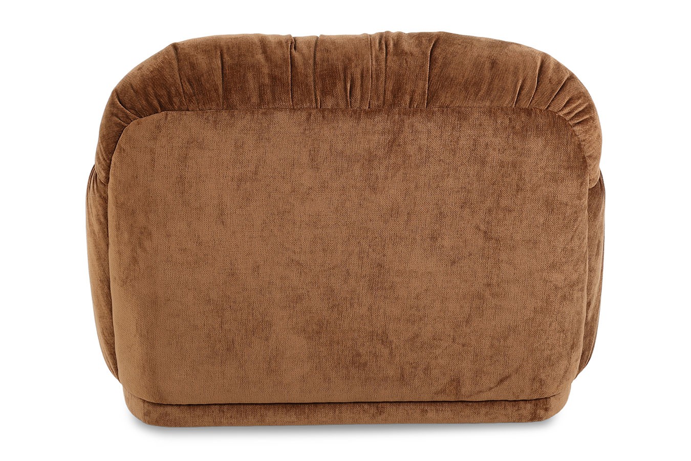 Loungesessel Savigny Chenille Velours braun