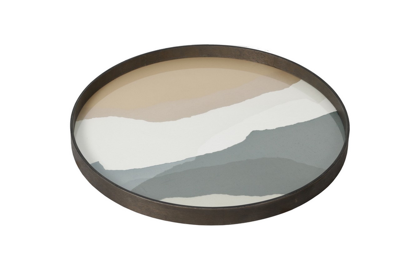 Notre Monde Tablett Slate Wabi Sabi D 61 cm