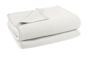 Soft-Fleece Decke 160 x 200 cm offwhite
