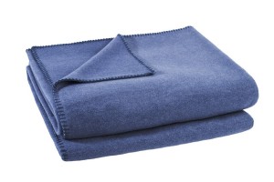 Soft-Fleece Decke 160 x 200 cm indigo