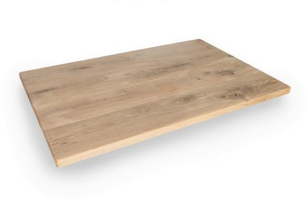 Tischplatte Eiche rechteckig 120x70 cm
