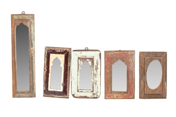 Holzspiegel Vintage verschiedene Ausführungen