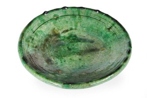 Teller Keramik grün D 20 cm 