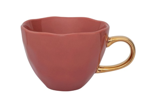 Kaffeetasse Porzellan pink