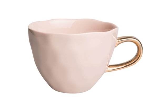Kaffeetasse Porzellan rosa