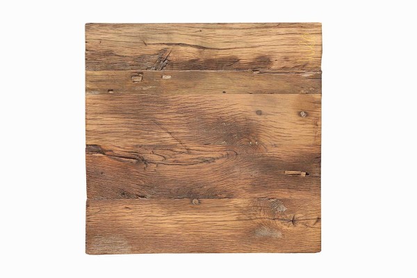 Tischplatte Wagoon Alteiche recyceltes Massivholz