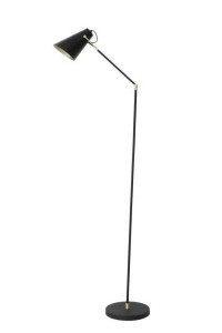 Stehlampe Borre schwarz h 205 cm