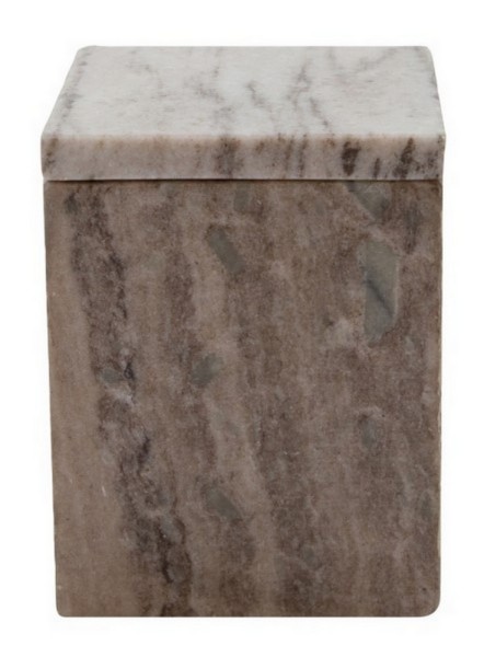 Marmor Box mit Deckel H 12,5cm