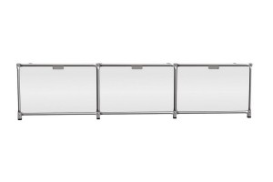 Sideboard System 180 weiß B 219 cm