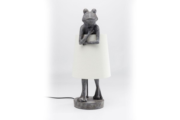 Tischleuchte Animal Frog grau h 58 cm