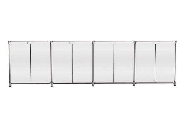 Sideboard System 180 weiß B 291 cm