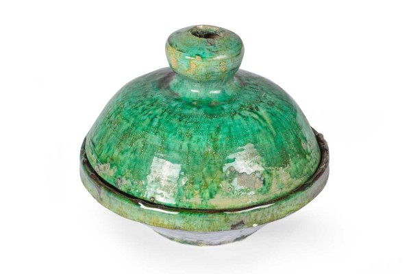 Tajine Keramik grün D 22cm