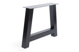 Tischgestell A Metall schwarz 2er Set