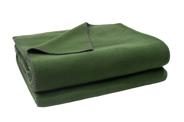 Soft-Fleece Decke 160 x 200 cm dunkel jade