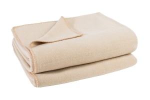 Soft-Fleece Decke 160 x 200 cm creme