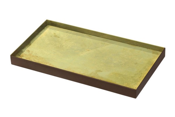 Notre Monde Tablett Gold Leaf 31 cm