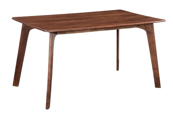 Tisch 70ties Akazie massiv dunkel 140 cm